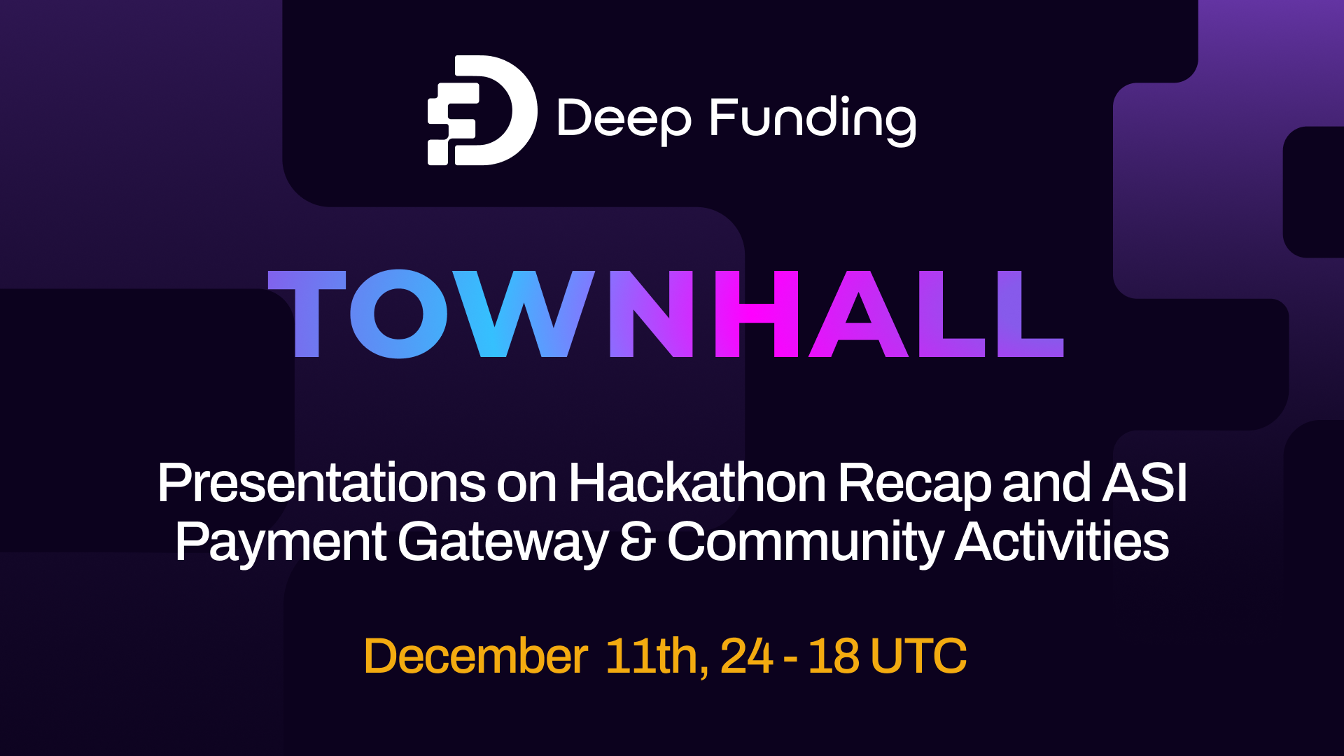 The Deep Funding TownHall #51