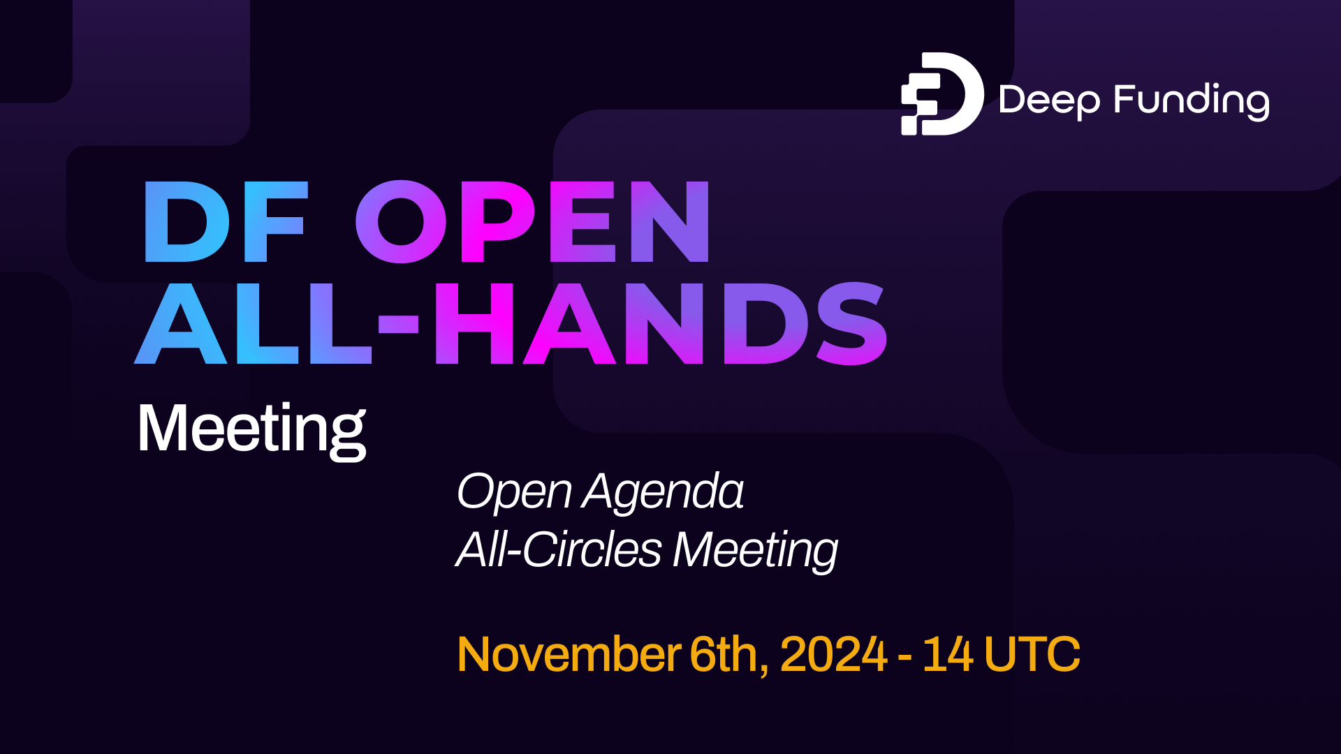 DF Open All Hands