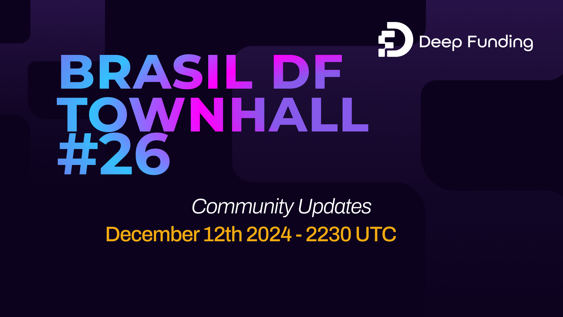 Brasil DF TownHall #26