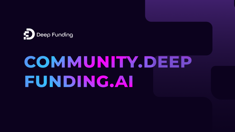The Deep Funding Community Website Goes Live!