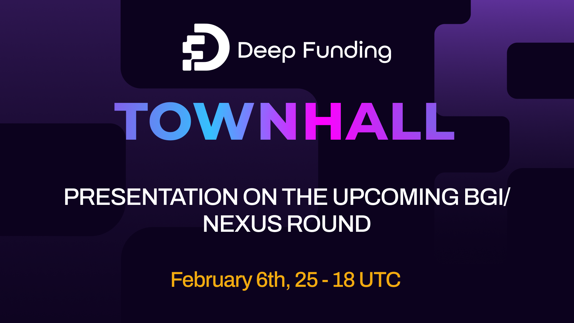 The Deep Funding TownHall #54