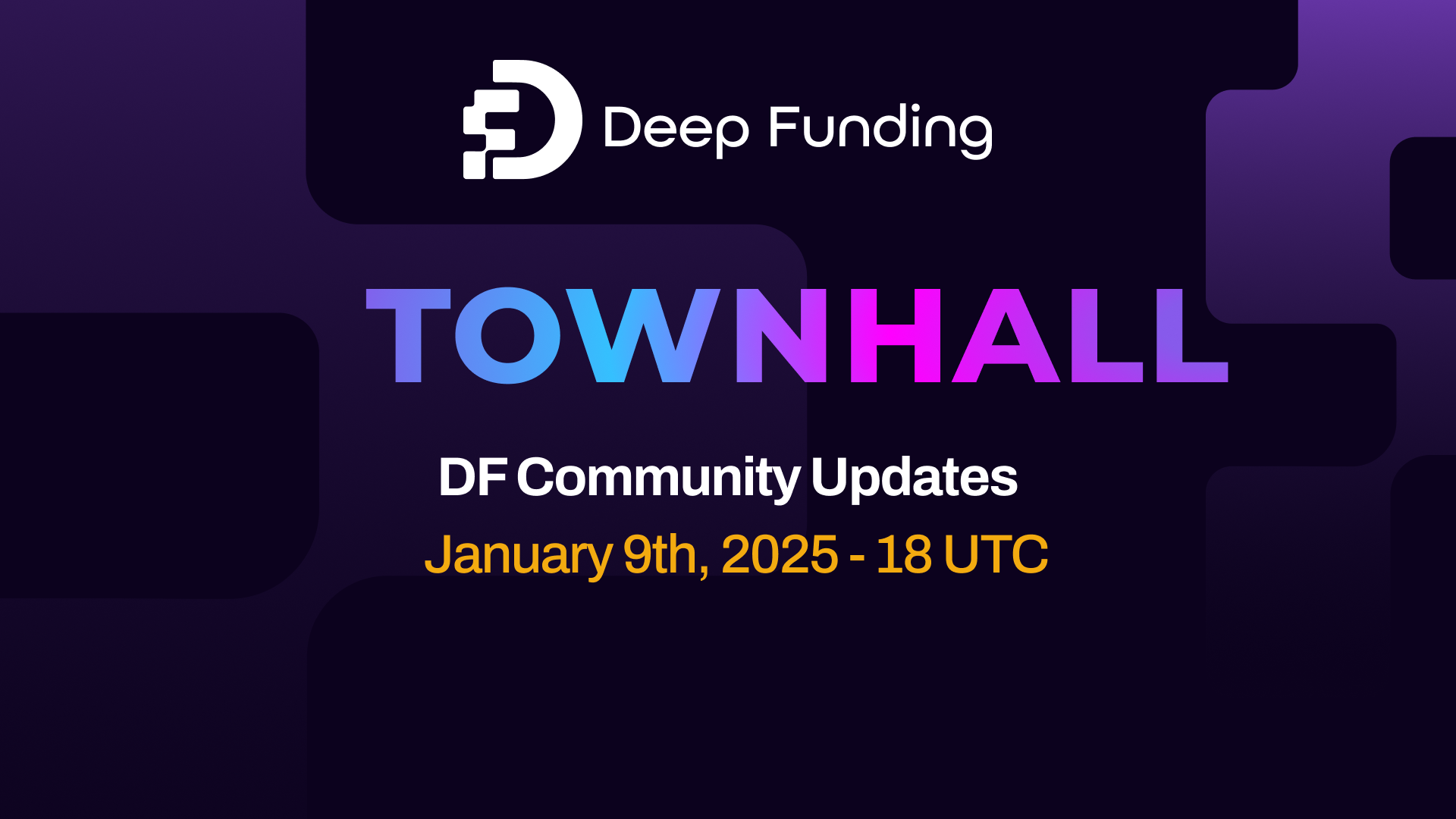 The Deep Funding TownHall #52