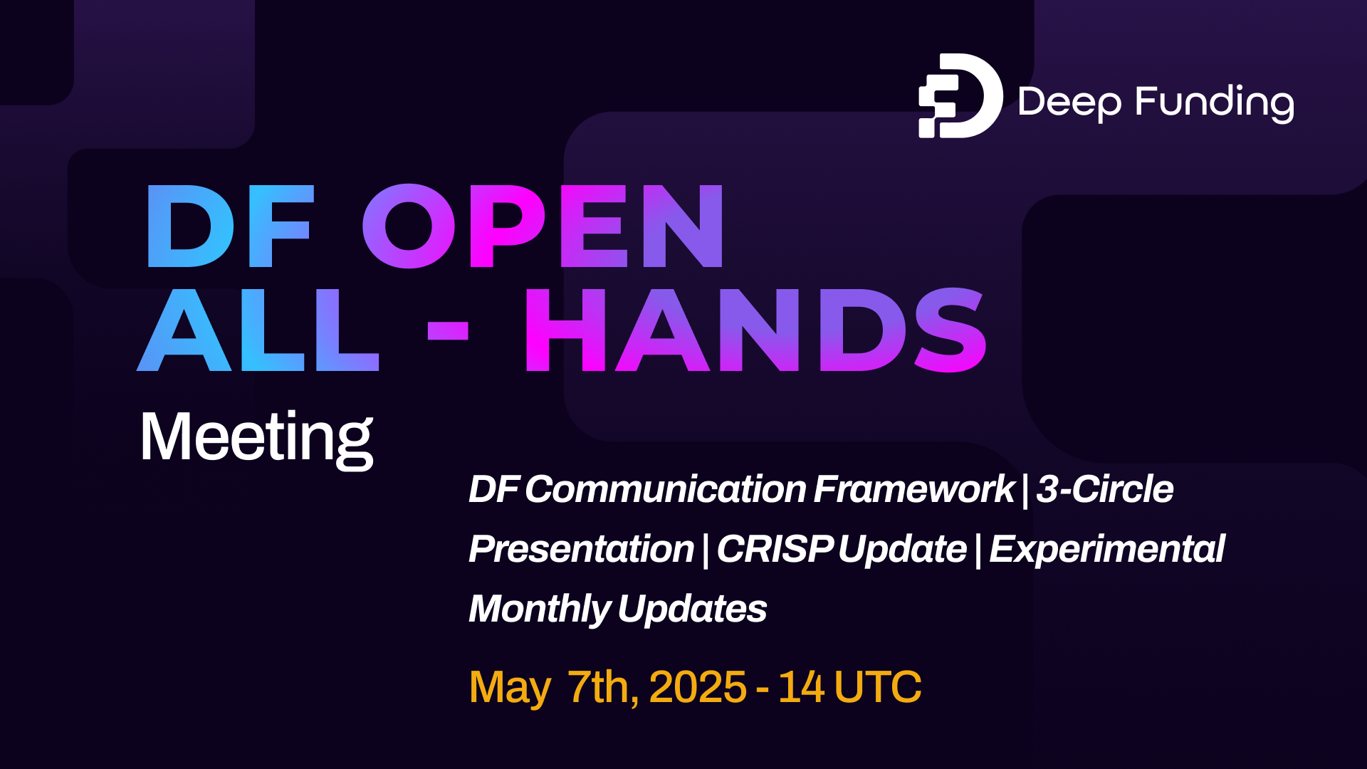 DF Open All Hands