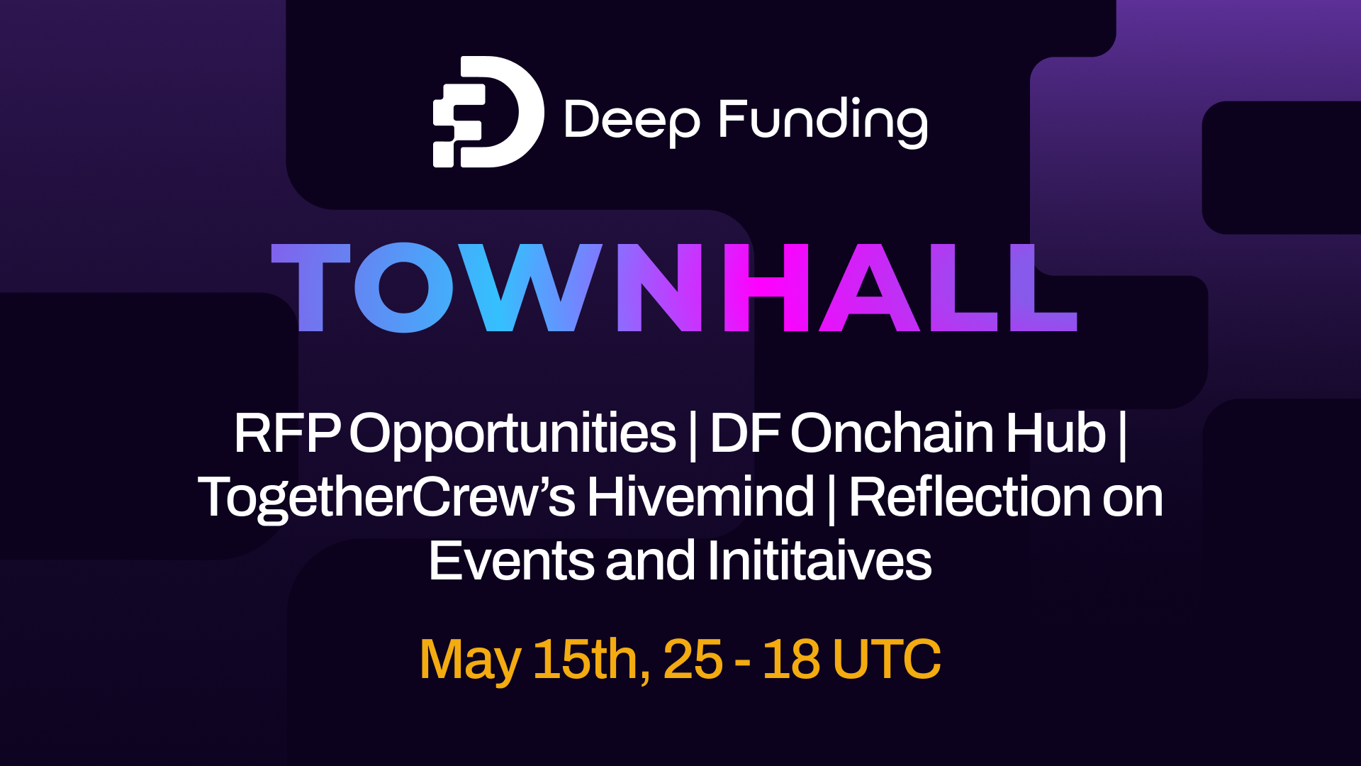 The DF TownHall #61
