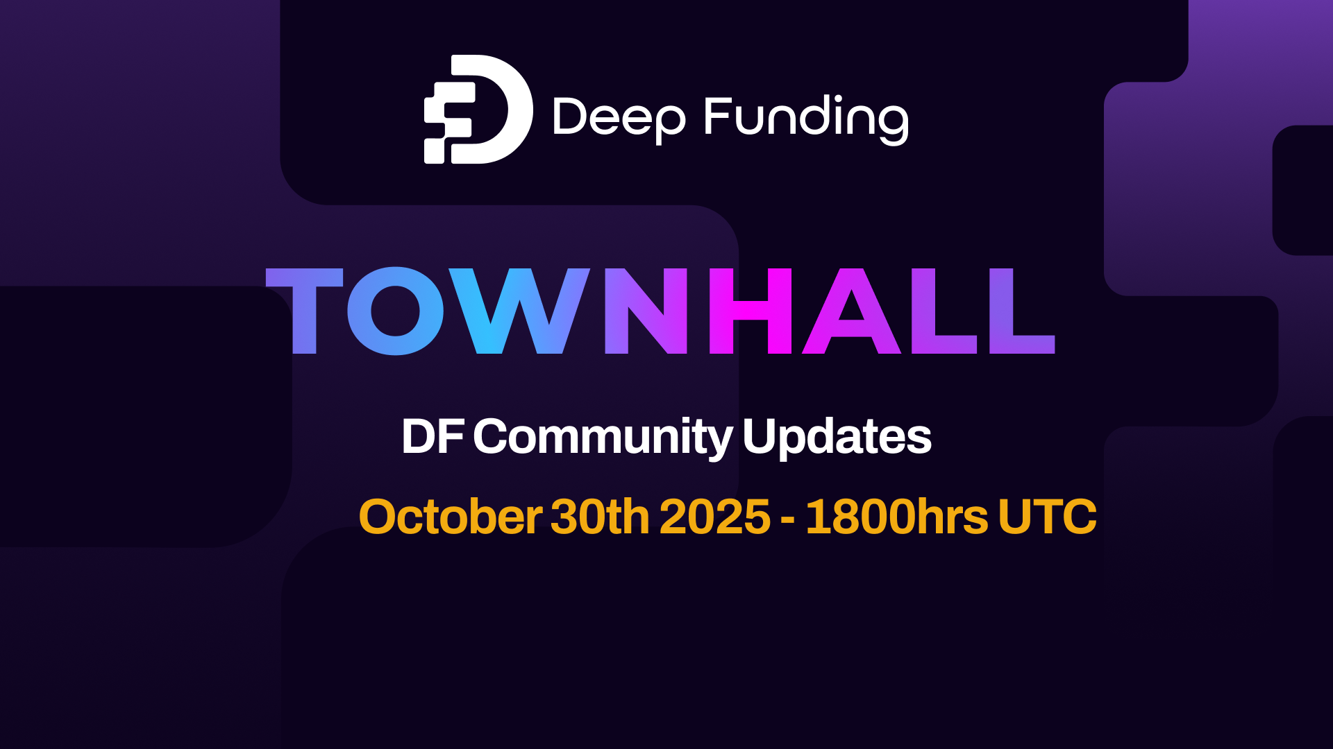 The DF TownHall #73