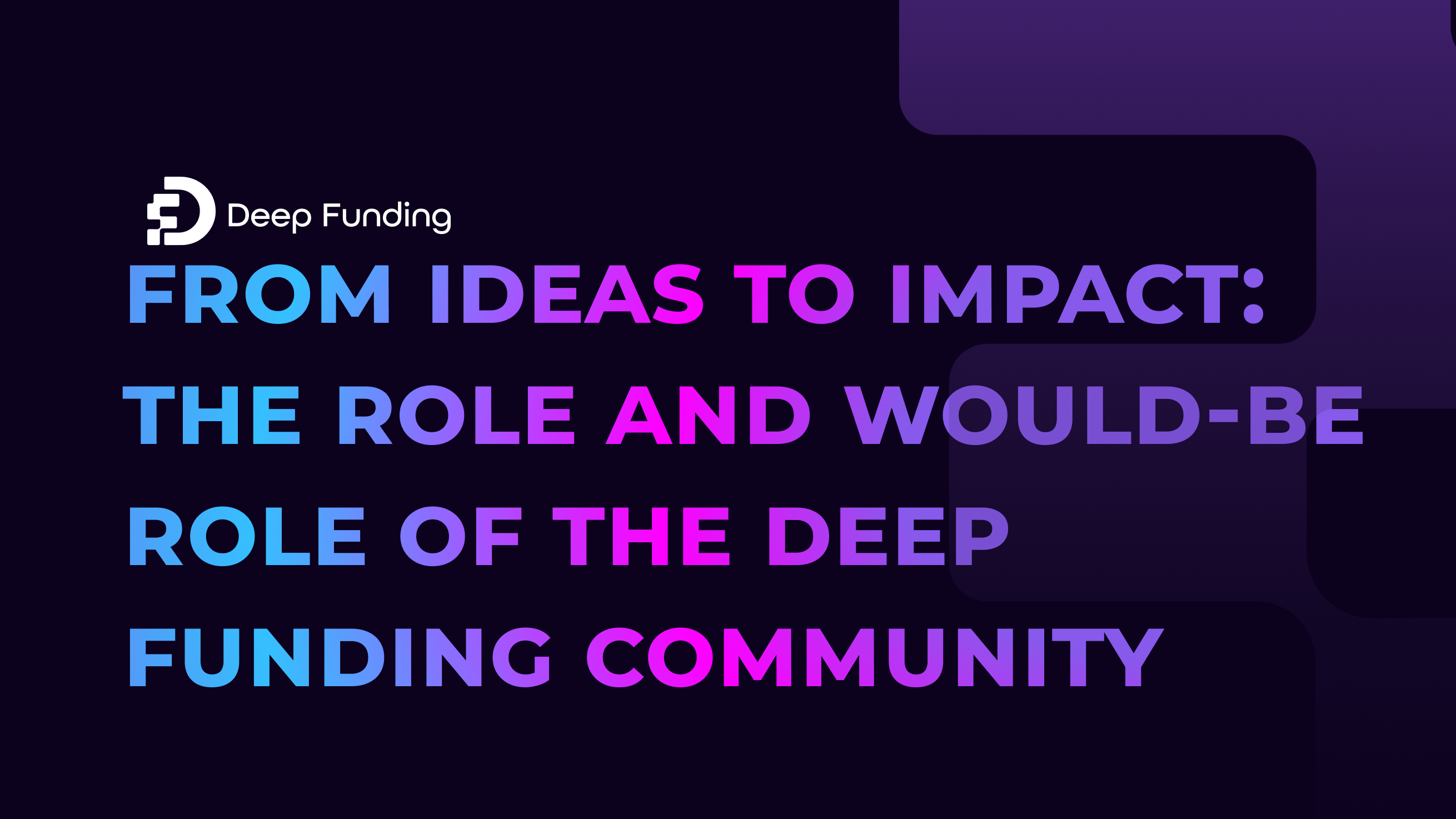 From Ideas to Impact: The Role and Would-be Role of The Deep Funding Community Discussions in Project Success