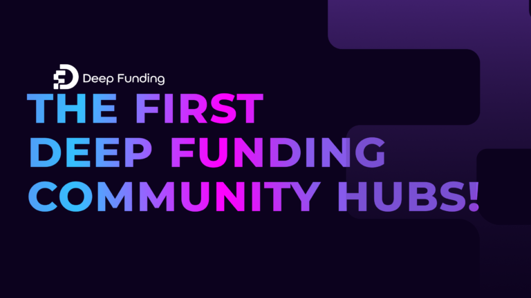 The First Deep Funding Community Hubs!