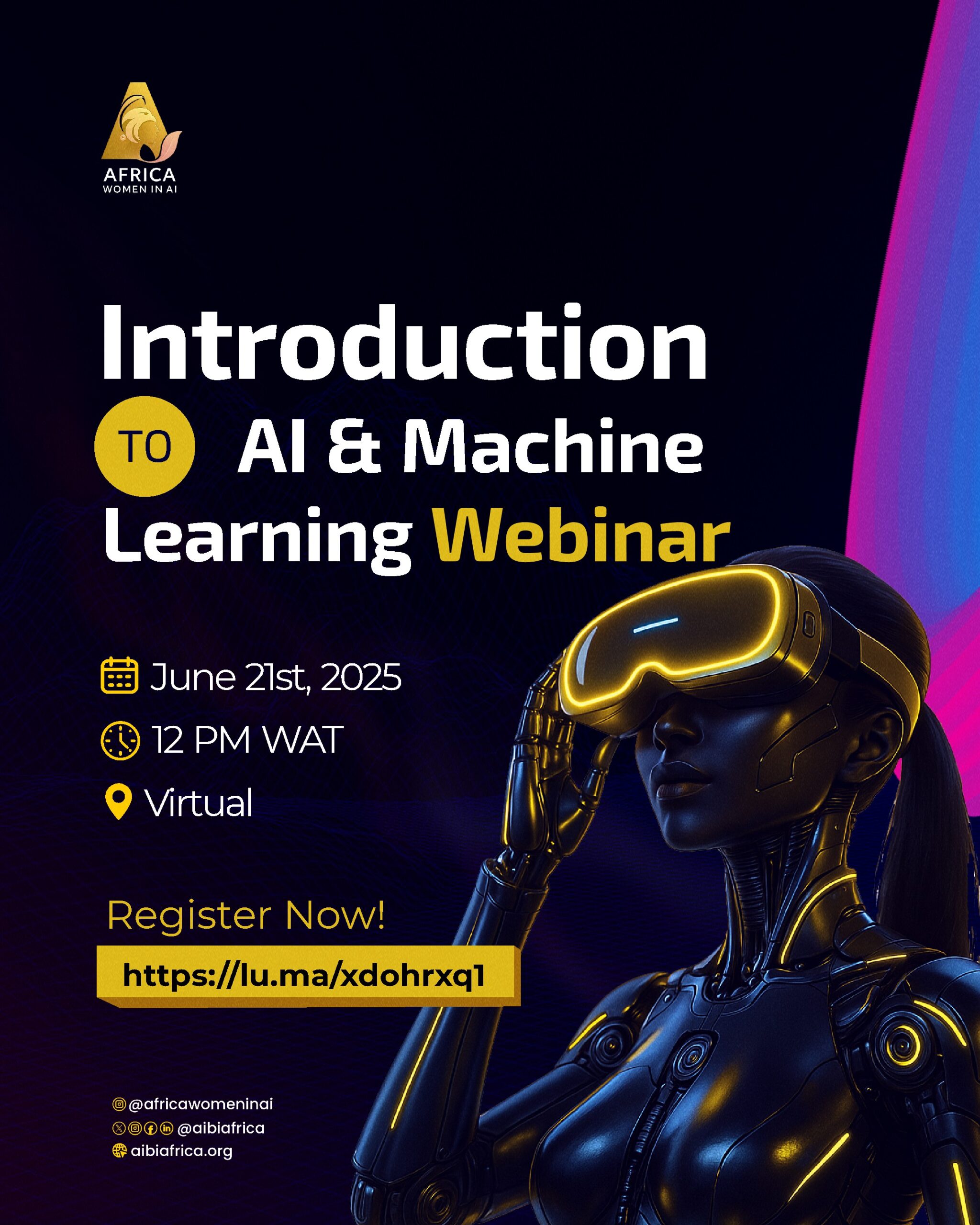 Introduction to AI & Machine Learning Webinar
