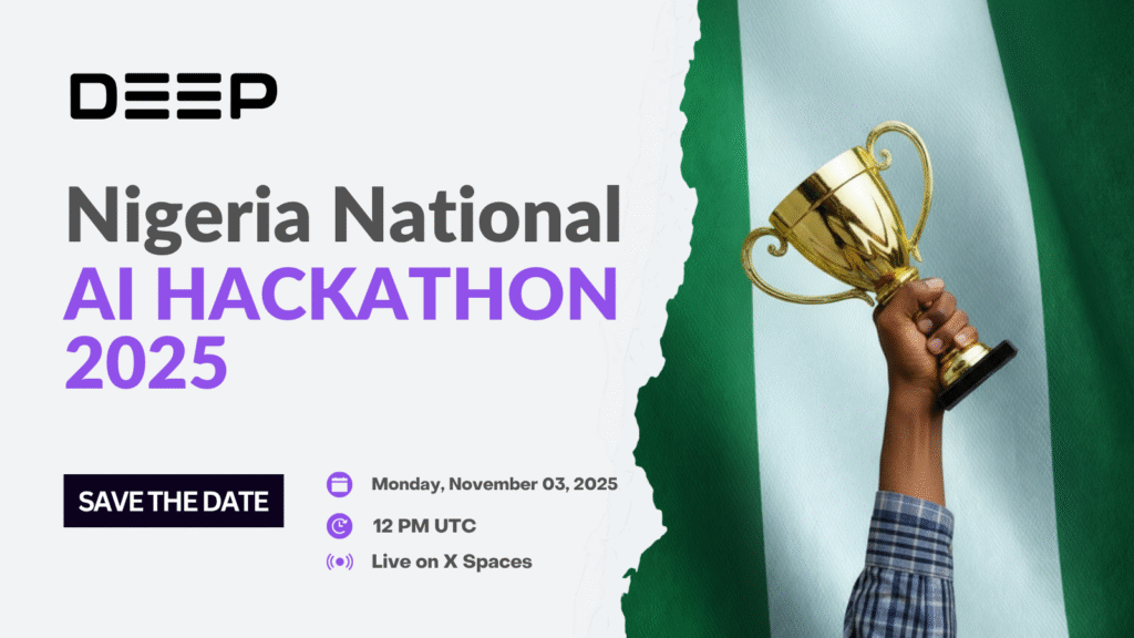 Your chance to connect with the leaders of Nigerian AI is here!