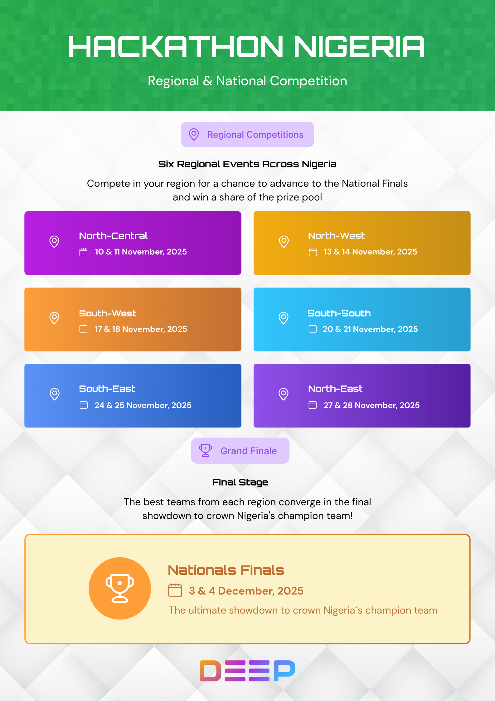 Deep Funding Announces Major University Hackathon Tour Across Nigeria