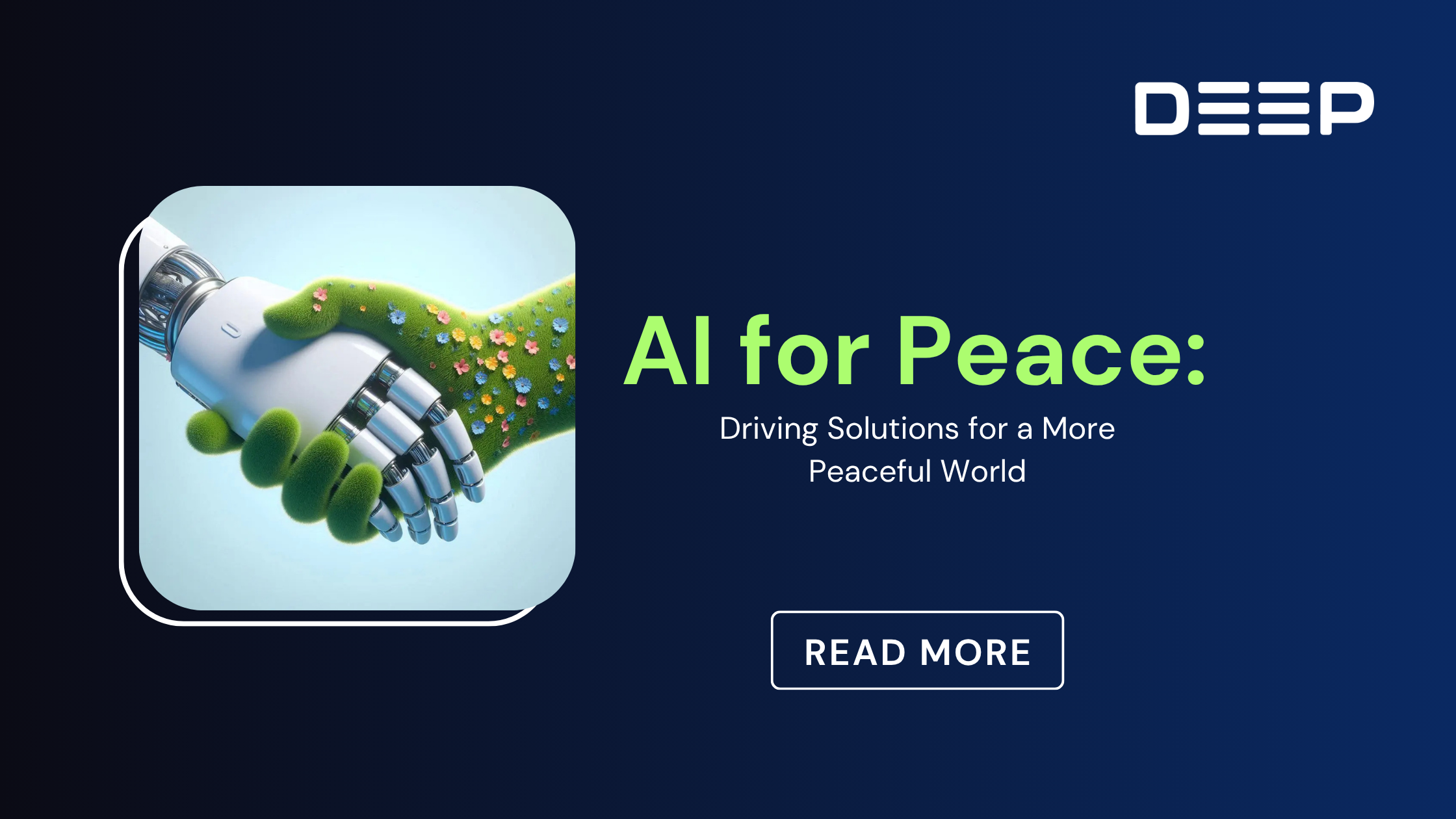 AI for Peace: Powering Solutions for a More Peaceful World