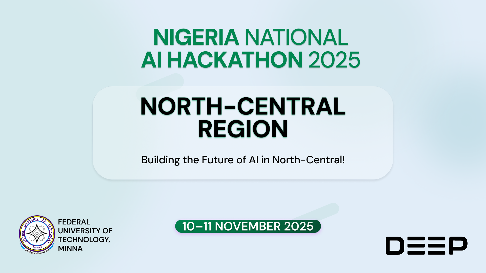 The Nigeria National AI Hackathon 2025 kicks off in the North-Central Region 🎉