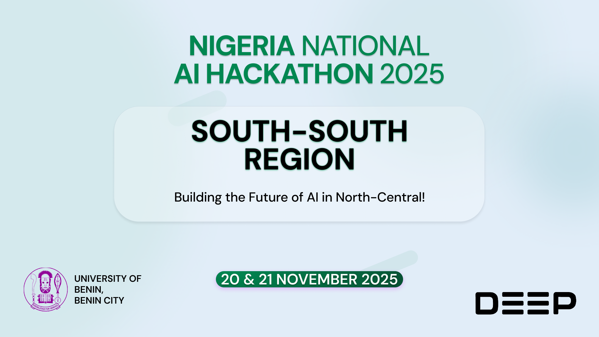South-South Region Hackathon