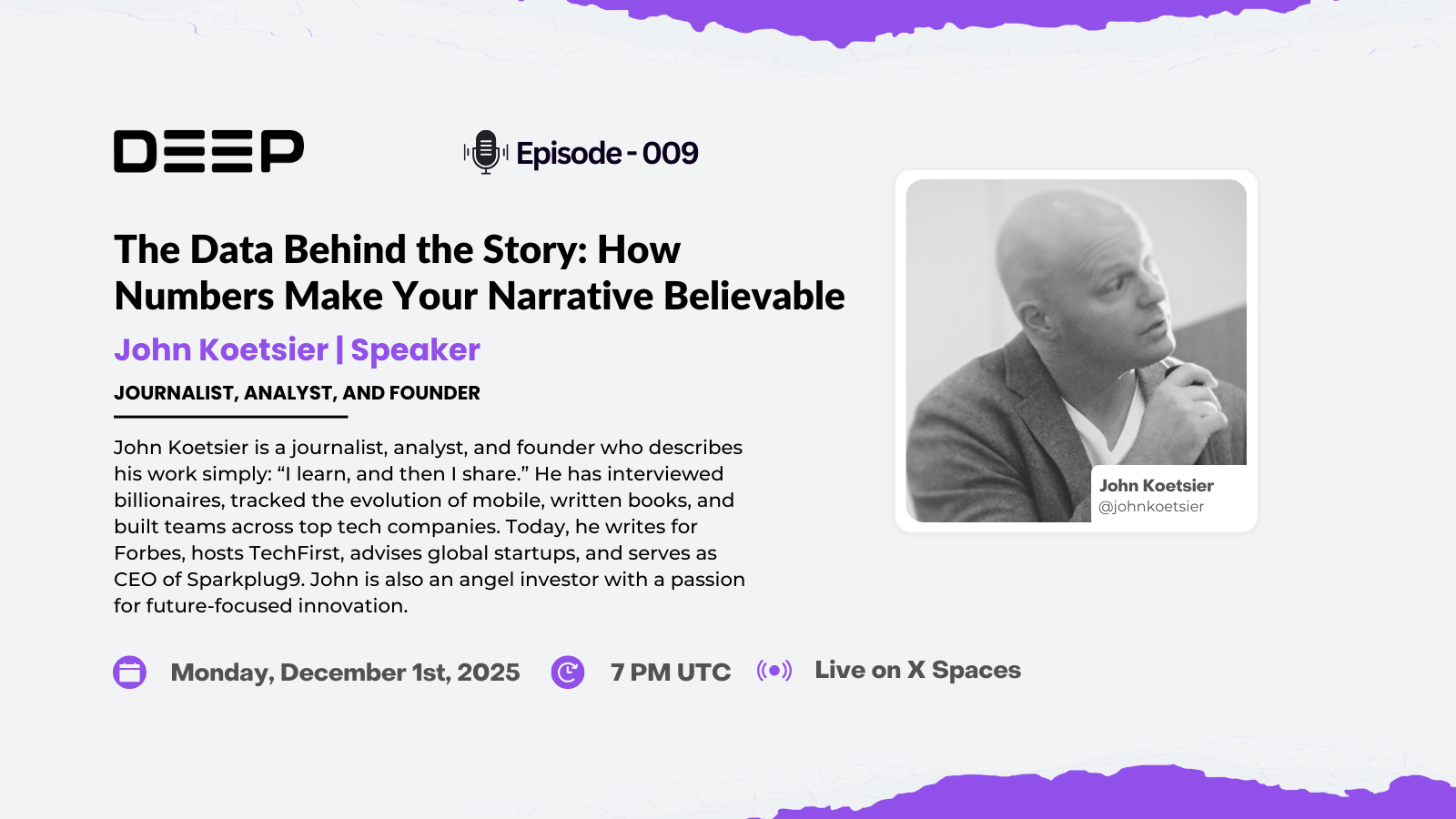 Episode 9 goes live today!