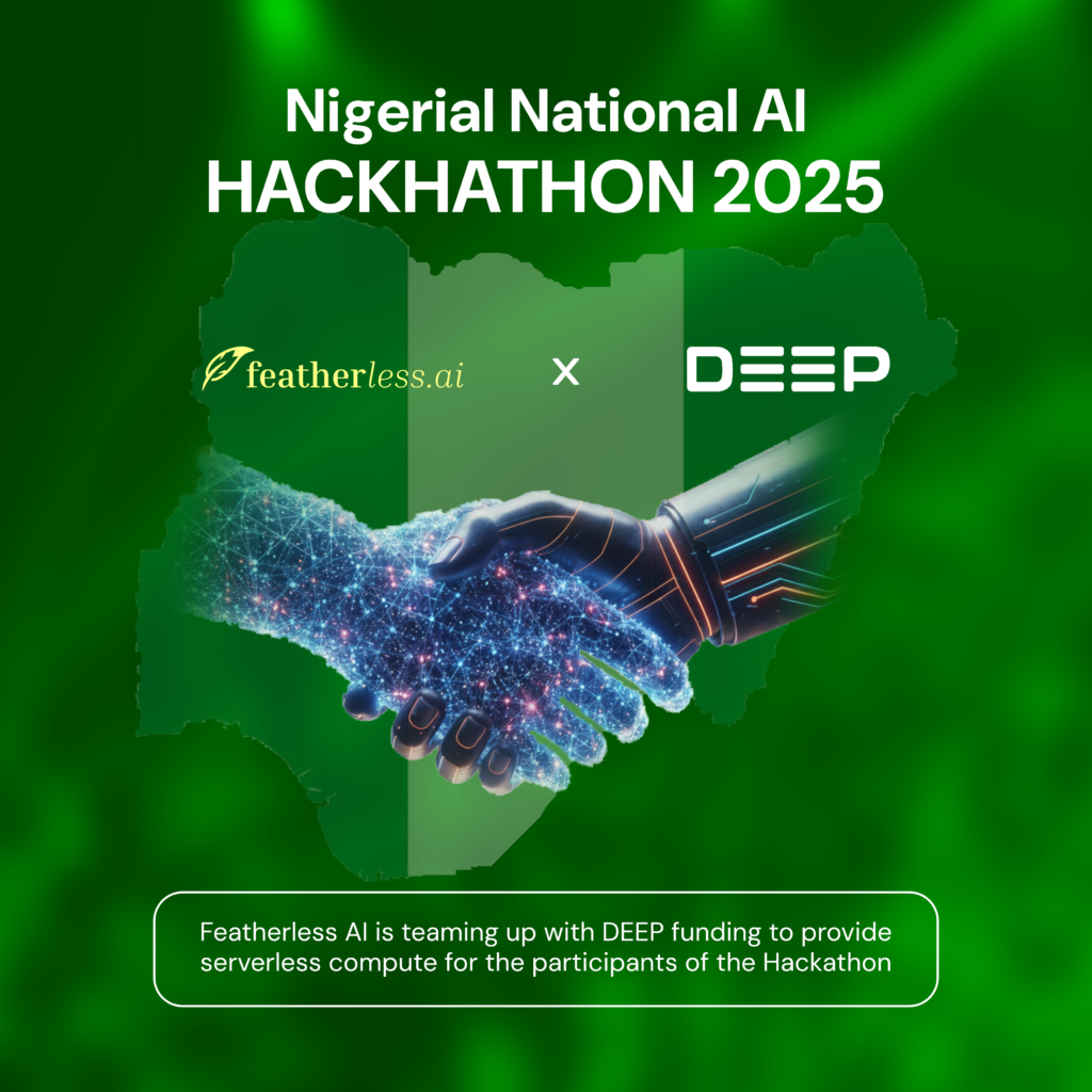 Deep Funding and Featherless AI Collaborate to Empower Nigeria National AI Hackathon Finalists
